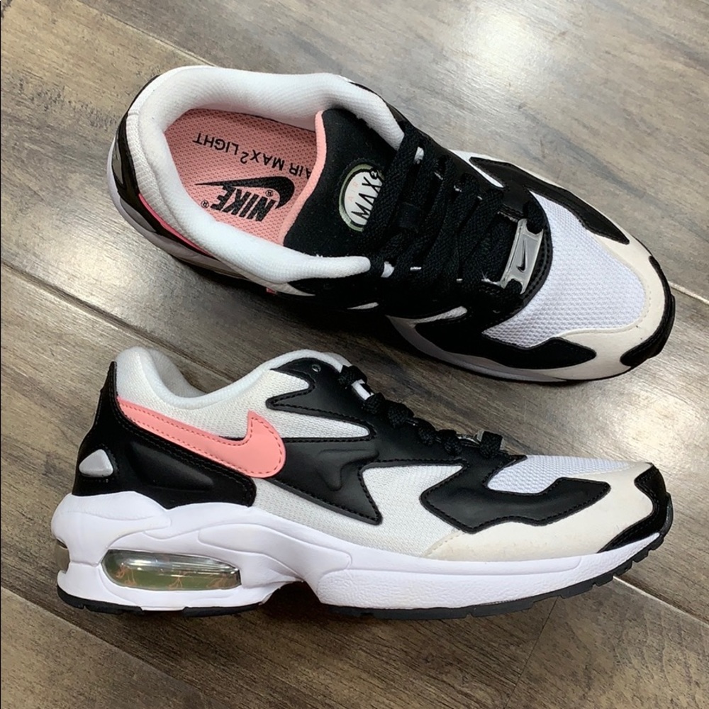 • NIKE AIR MAX2 LIGHT white/bleached coral-black W - Picture 7 of 16
